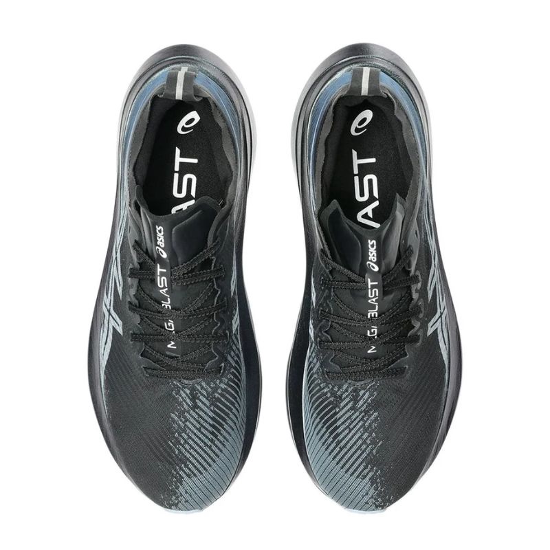 Jual Sepatu Lari Asics Megablast Black White Original 1013A170.001 - hoopspoint.com