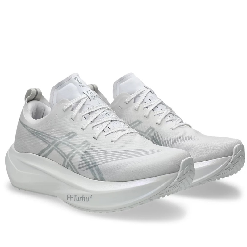 Jual Sepatu Lari Asics Megablast White - Piedmont Grey Original 1013A170.100 - hoopspoint.com