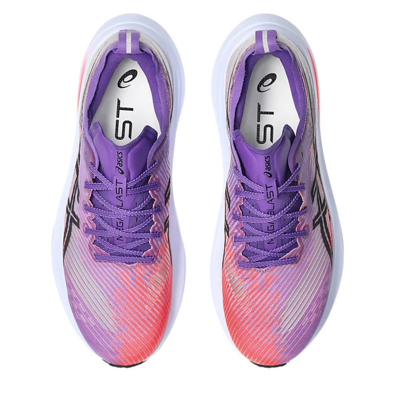 Jual Sepatu Lari Asics Megablast Edo Purple - Black Original 1013A170.500 - hoopspoint.com