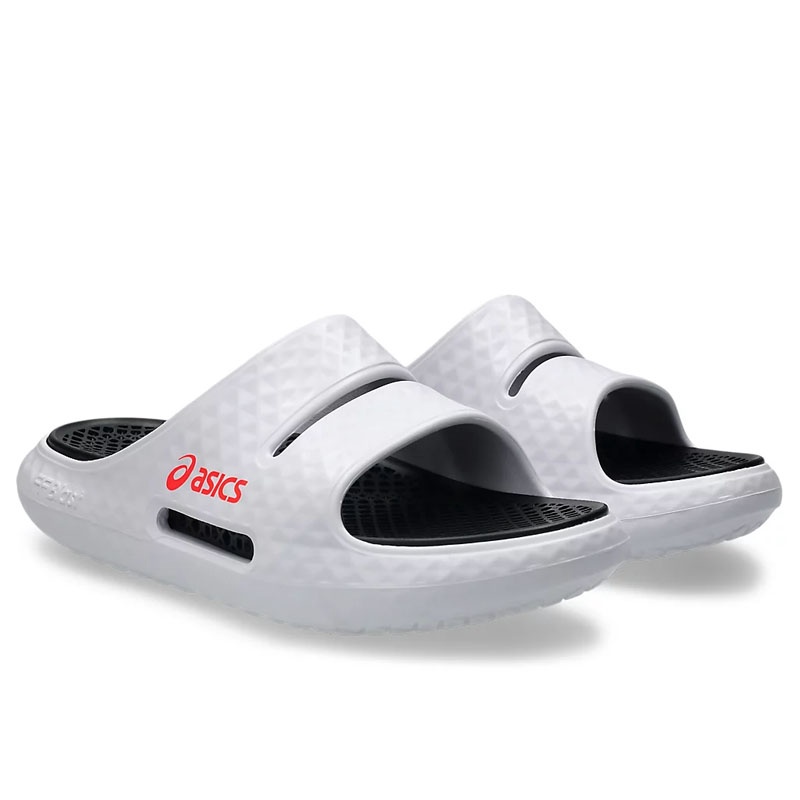 Jual Sandal Sneakers Asics Actibreeze Hybrid White - Black Original 1013A171.100 - hoopspoint.com