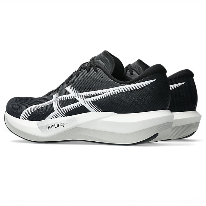 Jual Sepatu Lari Asics Magic Speed 5 Black-White Original 1013A183.001 - hoopspoint.com