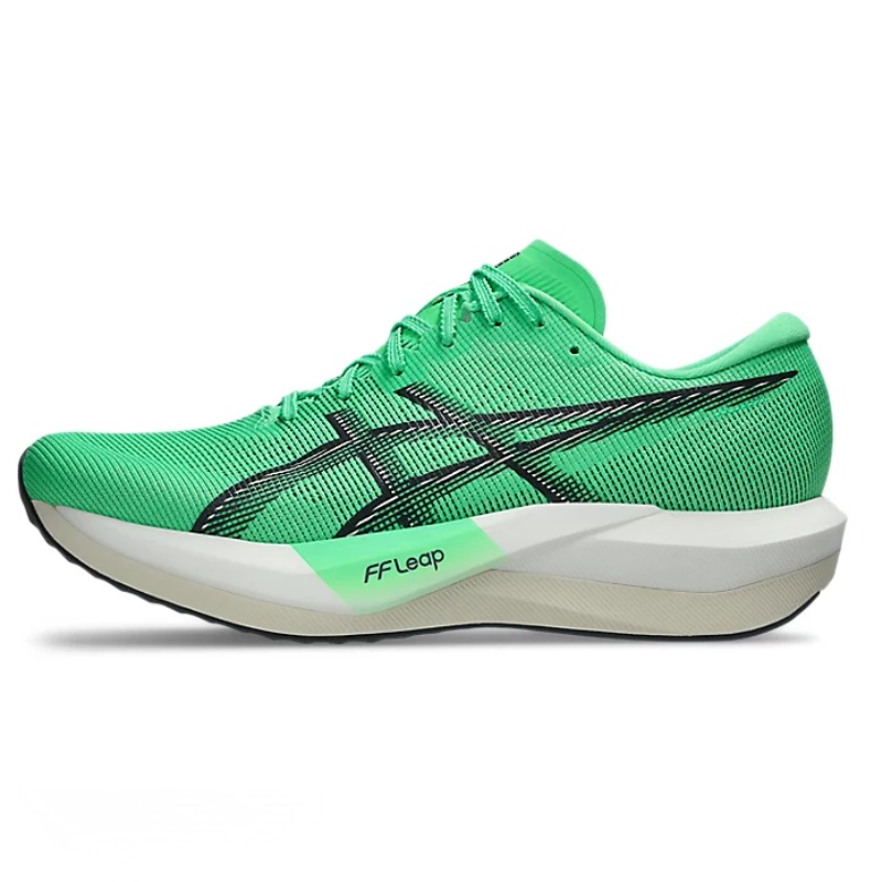 Beli Sepatu Lari Asics Magic Speed 5 Vital Green-Carrier Grey Original 1013A183.300