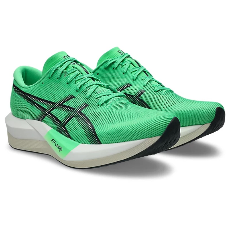 Jual Sepatu Lari Asics Magic Speed 5 Vital Green-Carrier Grey Original 1013A183.300 - hoopspoint.com