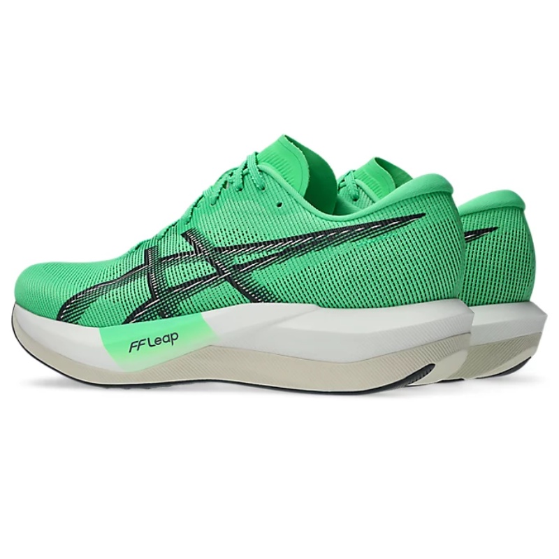 Jual Sepatu Lari Asics Magic Speed 5 Vital Green-Carrier Grey Original 1013A183.300 - hoopspoint.com