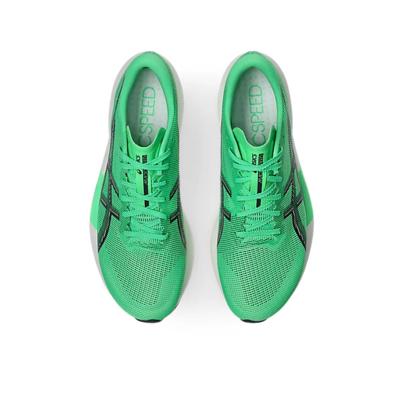 Jual Sepatu Lari Asics Magic Speed 5 Vital Green-Carrier Grey Original 1013A183.300 - hoopspoint.com