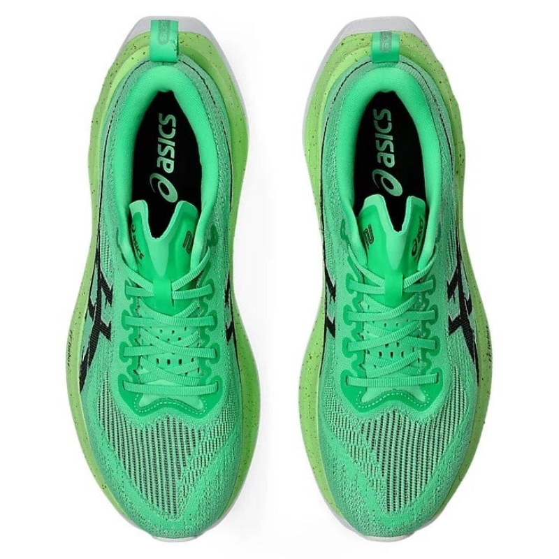 Jual Sepatu Lari Asics Superblast 2 Ekiden Vital Green - Black Original 1013A185.300 - hoopspoint.com