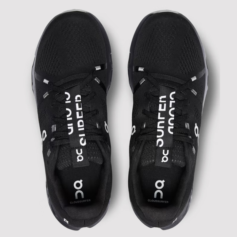 Jual Sepatu Lari On Cloudsurfer Black Original 10420485 - hoopspoint.com