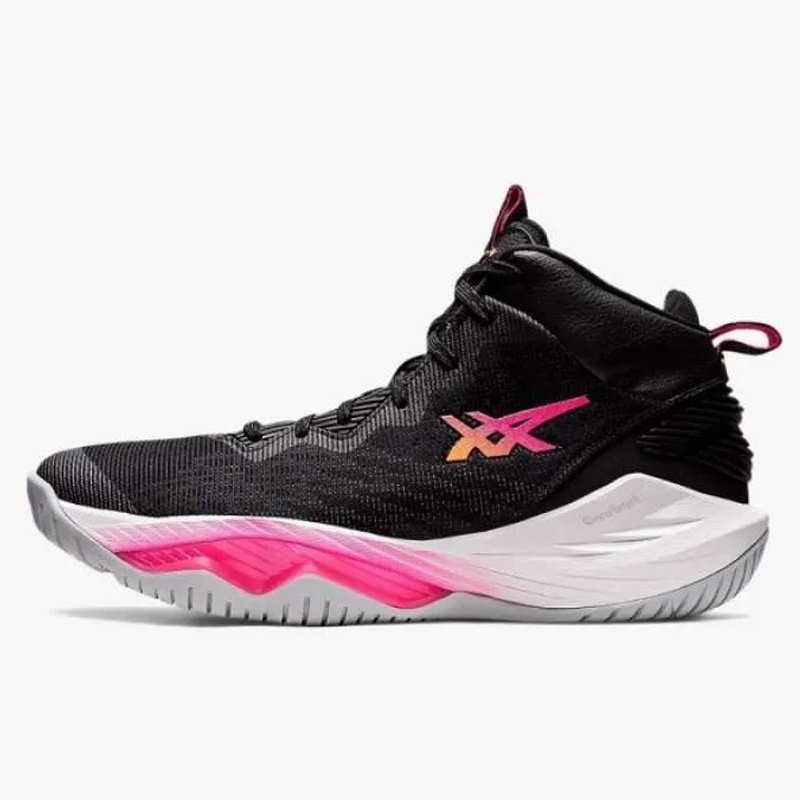 Jual Sepatu Basket Asics Nova Surge 2 Black Pink Original 1061A040-002 - hoopspoint.com