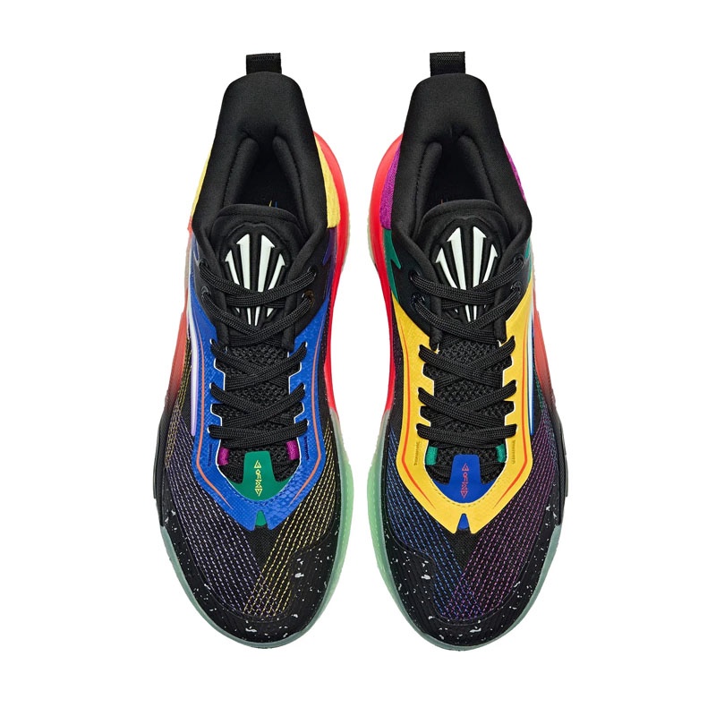 Jual Sepatu Basket Anta Kai 1 Speed 'Electric Horizon' Black Yellow Green - Black Blue Blue Original 1125A1128S-1 - hoopspoint.com