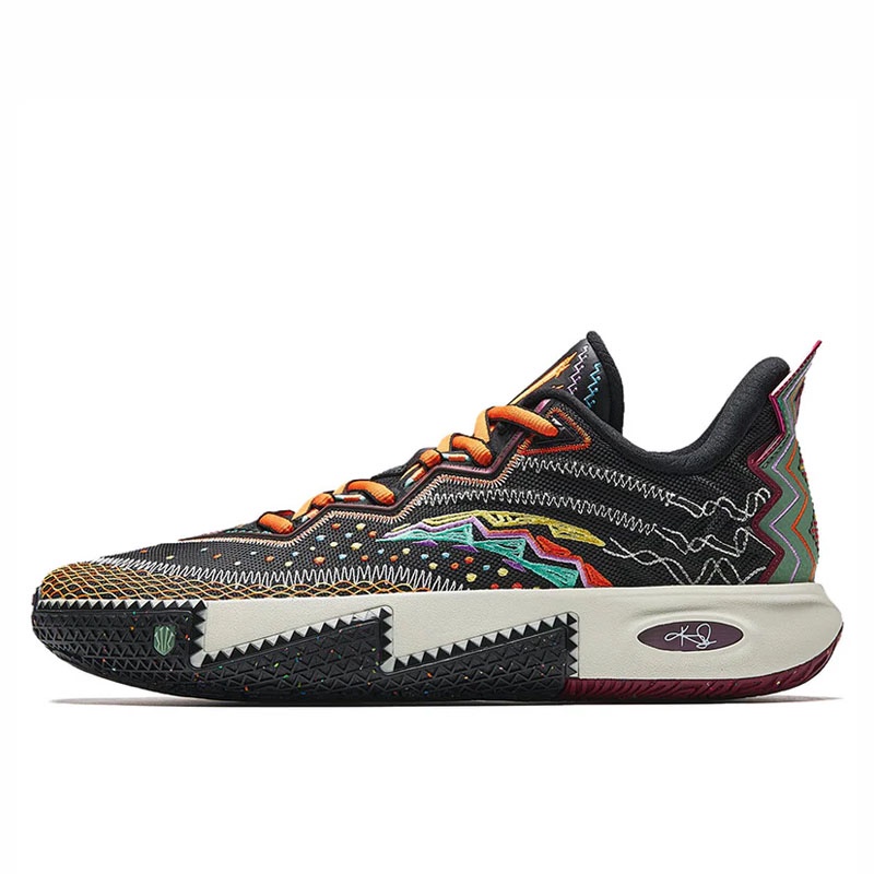 Jual Sepatu Basket Anta Kai 2 Black Green Orange Original 1125B1110S-3 - hoopspoint.com