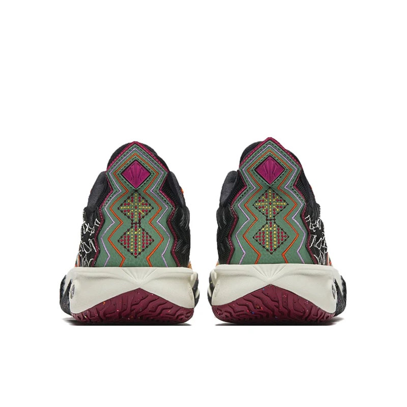 Jual Sepatu Basket Anta Kai 2 Black Green Orange Original 1125B1110S-3 - hoopspoint.com