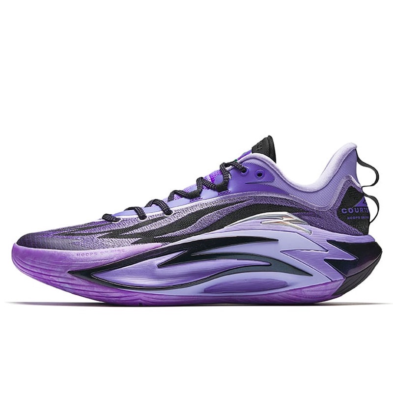 Jual Sepatu Basket Anta Shockwave 7.0 Black Purple Original 1125C1126A-2 - hoopspoint.com