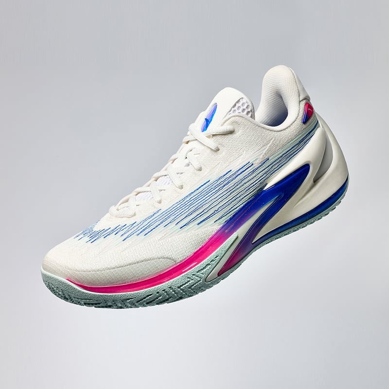 Jual Sepatu Basket Anta Attack 6.0 White Blue Original 1125D1601-2 - hoopspoint.com