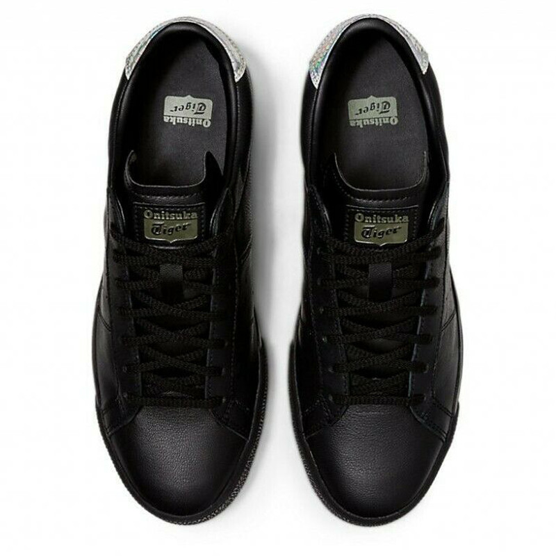 Jual Sepatu Sneakers Onitsuka Tiger Lawnship 3.0 Black Gunmetal Original 1183A823.001 - hoopspoint.com