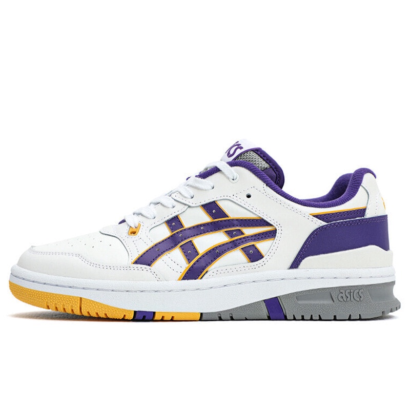 Jual Sepatu Sneakers Asics Ex89 Los Angeles Lakers White Original 1201A476102 - hoopspoint.com