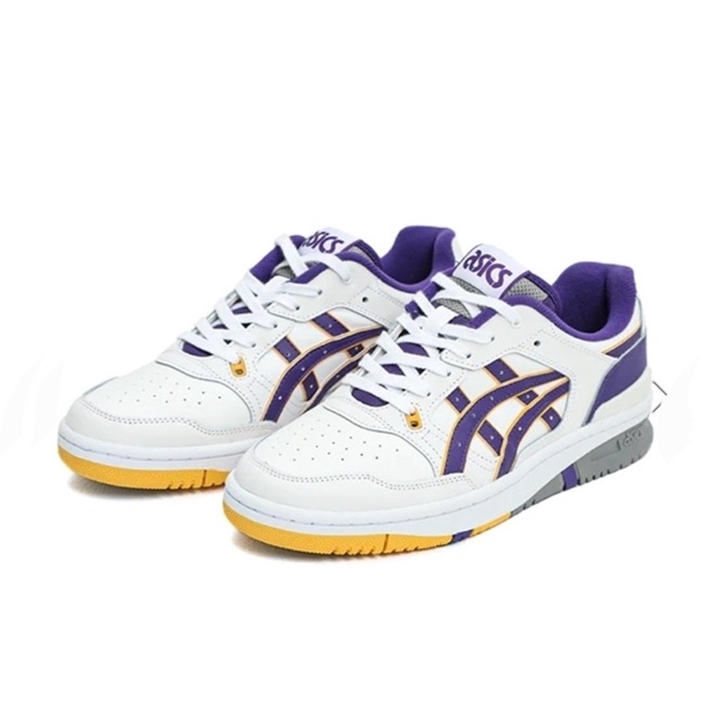 Jual Sepatu Sneakers Asics Ex89 Los Angeles Lakers White Original 1201A476102 - hoopspoint.com