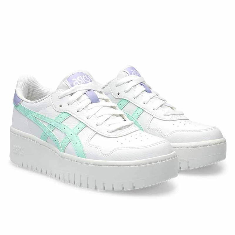 Jual Sepatu Sneakers Wanita Asics Wmns Japan S Pf Standard White Original 1202A024.121 - hoopspoint.com