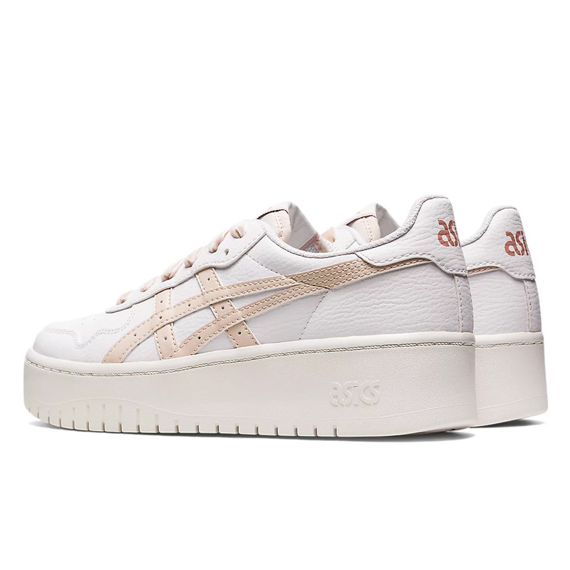 Jual Sepatu Sneakers Wanita Asics Wmns Japan S Pf Nagino Mineral Beige Original 1202A426-100 - hoopspoint.com