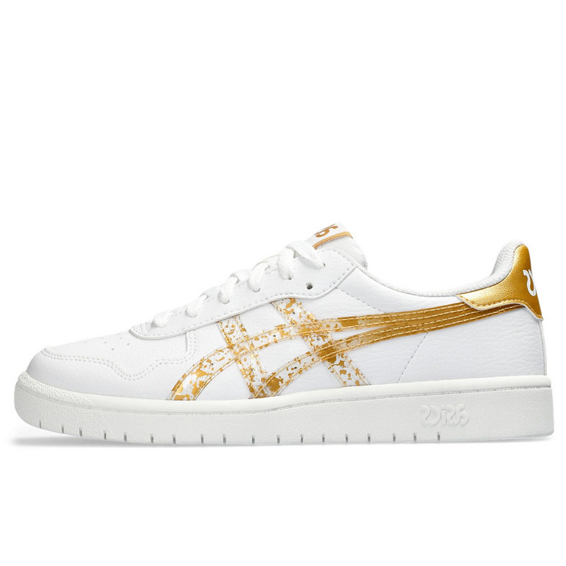 Beli Sepatu Sneakers Wanita Asics Wmns Japan S White Gold Original 1202A478.100