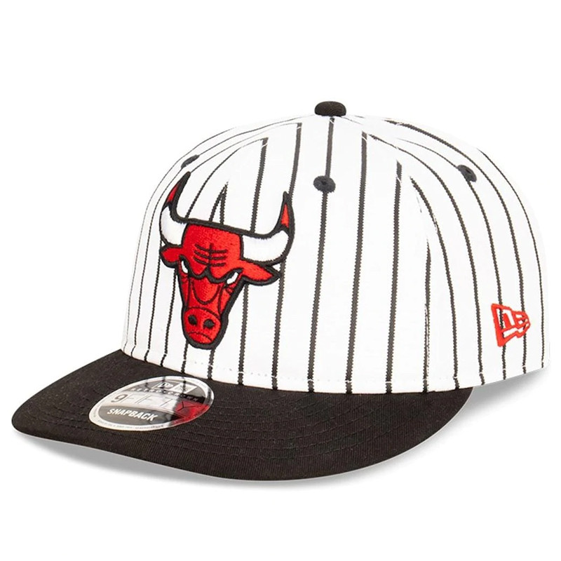 Jual Topi Basket New Era Chicago Bulls Pinstripe Retro Crown 9Fifty Cap Red Original 12891404 - hoopspoint.com