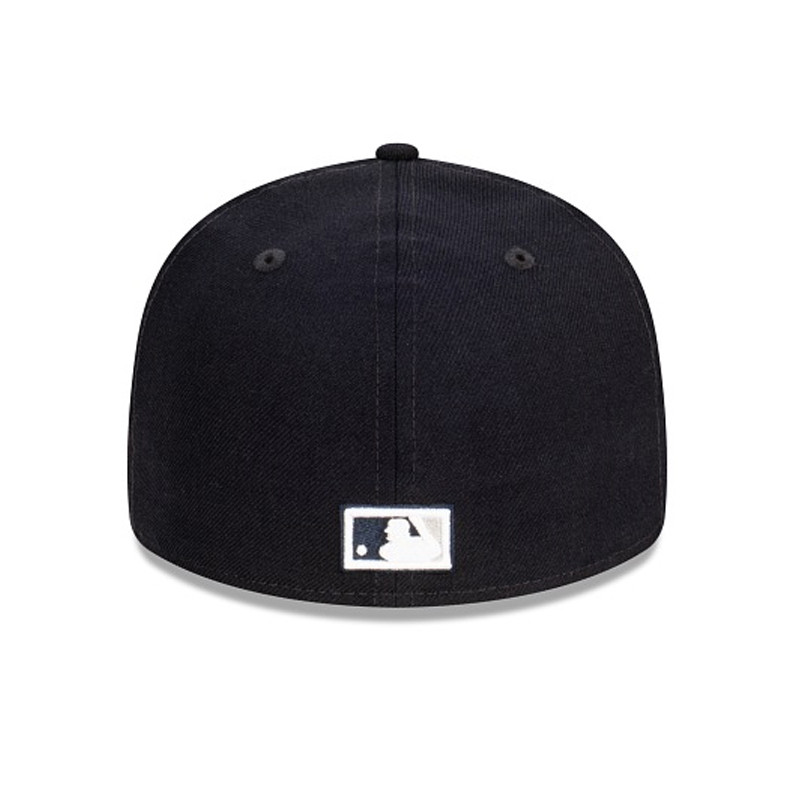 Jual Topi Sneakers New Era New York Yankees Anniversary Retro Crown 59Fifty Blue Original 12891475 - hoopspoint.com