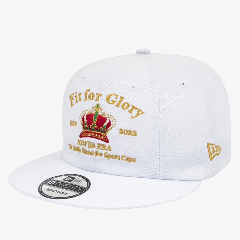 Jual Topi Sneakers New Era 1920 8-Panels Fit For Glory Snapback White Original 13086407 - hoopspoint.com