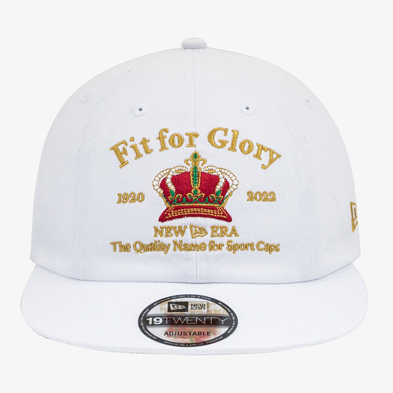 Jual Topi Sneakers New Era 1920 8-Panels Fit For Glory Snapback White Original 13086407 - hoopspoint.com