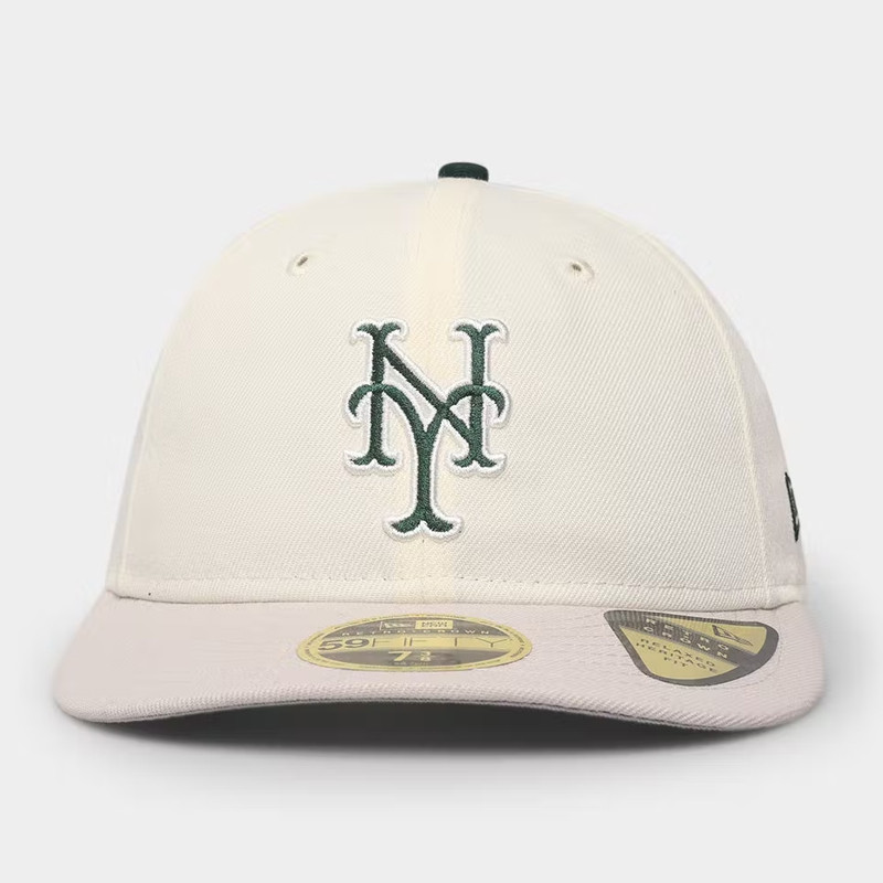 Jual Topi Sneakers New Era New York Mets 59Fifty Retro Crown Fitted Chrome White Original 13108247 - hoopspoint.com