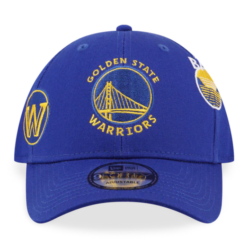 Jual Topi Basket New Era Golden State Warriors League Multi Logos 9Forty Cap Blue Original 13335878 - hoopspoint.com