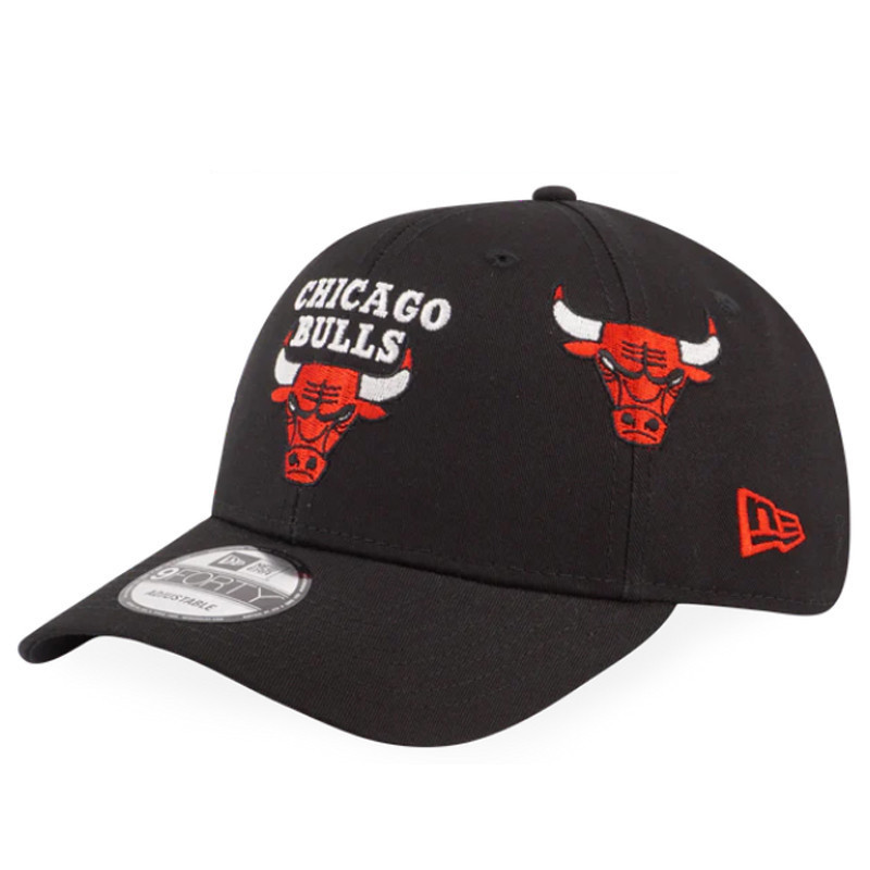 Jual Topi Basket New Era Chicago Bulls League Multi Logos 9Forty Cap Black Original 13335879 - www.hoopspoint.com