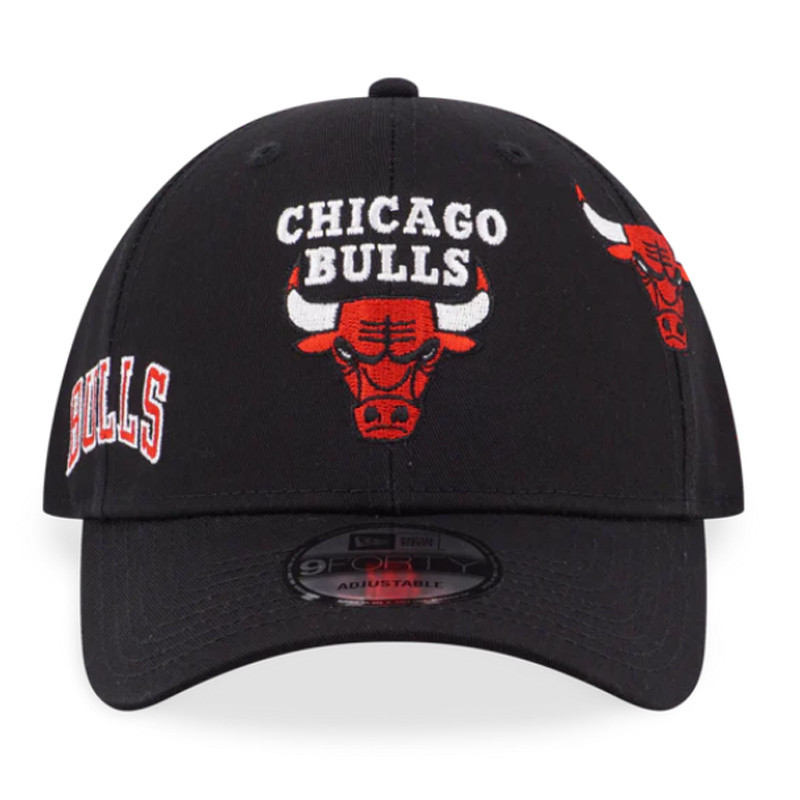 Jual Topi Basket New Era Chicago Bulls League Multi Logos 9Forty Cap Black Original 13335879 - www.hoopspoint.com