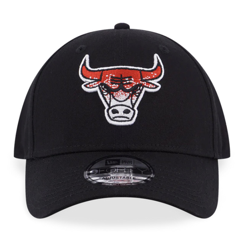 Jual Topi Basket New Era 9Forty Gradient Infill Chicago Bulls Cap Black Original 13529361 - hoopspoint.com