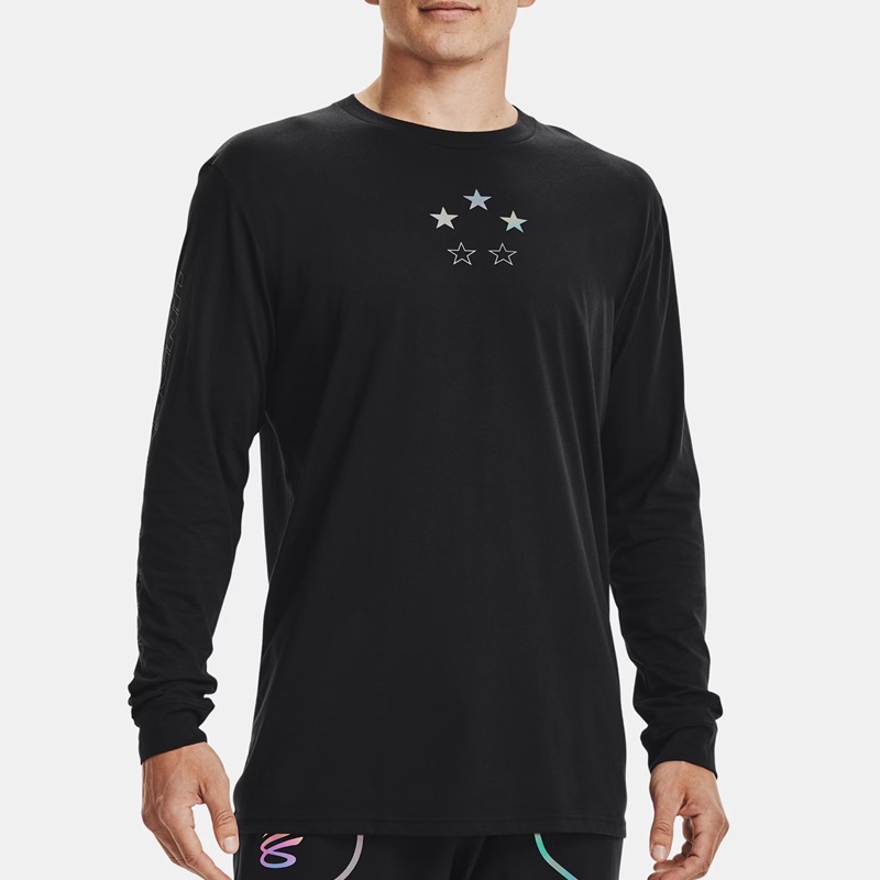 Jual Baju Sneakers Under Armour Curry Asg Ls Tee Black Original 1361999-001 - hoopspoint.com