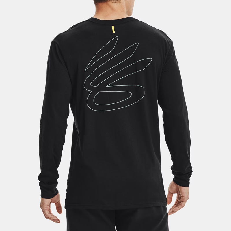 Jual Baju Sneakers Under Armour Curry Asg Ls Tee Black Original 1361999-001 - hoopspoint.com