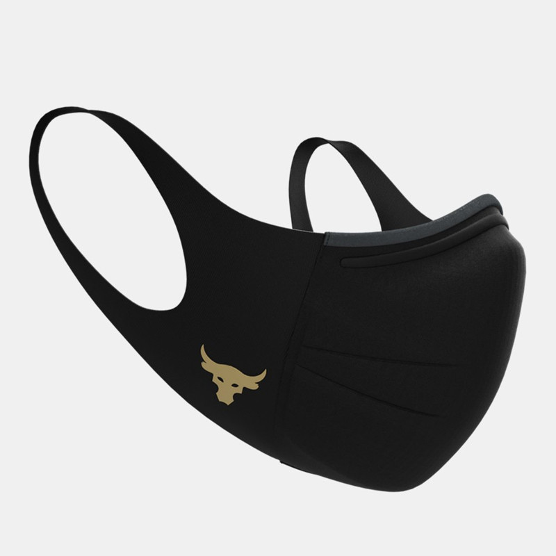 Jual Masker Training Under Armour Project Rock Ua Sportsmask Black Original 1376313-001 - hoopspoint.com