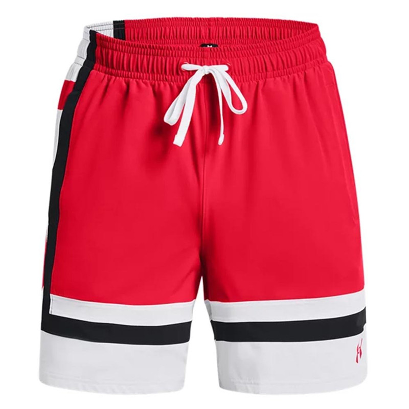 Jual Celana Basket Under Armour Baseline Woven Short Ii Red Original 1377309-600 - hoopspoint.com