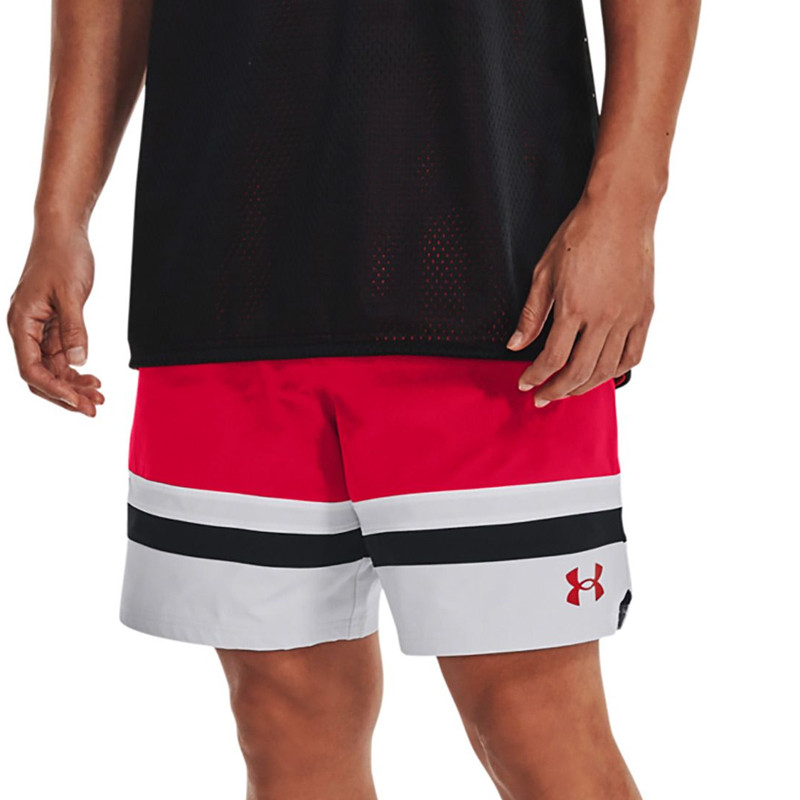 Jual Celana Basket Under Armour Baseline Woven Short Ii Red Original 1377309-600 - hoopspoint.com