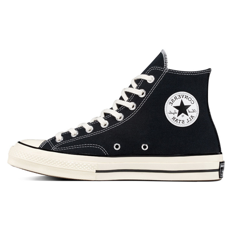 Jual Sepatu Sneakers Converse Chuck Taylor All Star 70 Hi Black Egret Original 162050C - hoopspoint.com