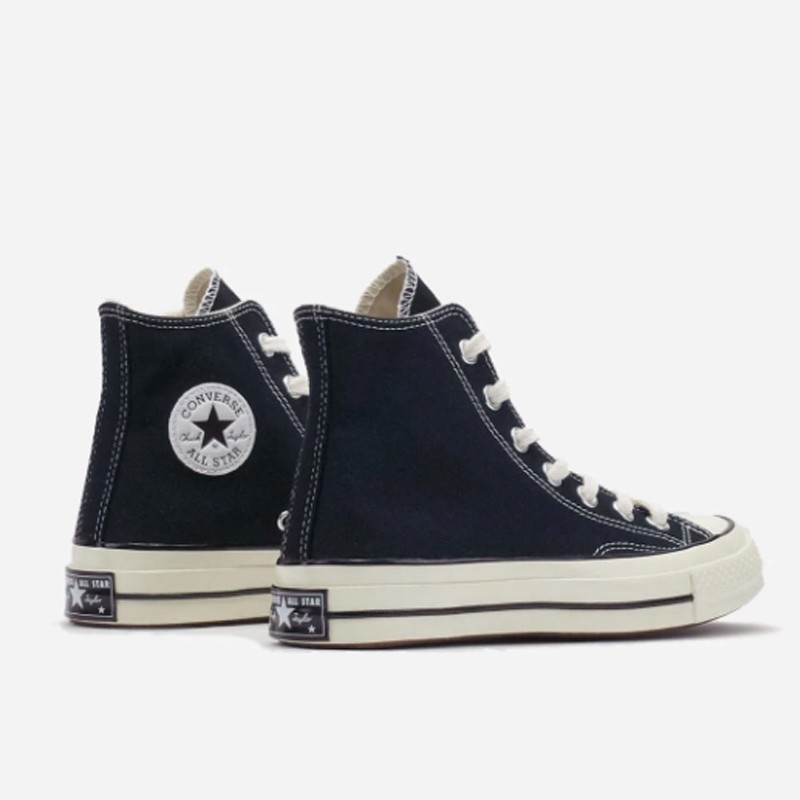 Jual Sepatu Sneakers Converse Chuck Taylor All Star 70 Hi Black Egret Original 162050C - hoopspoint.com