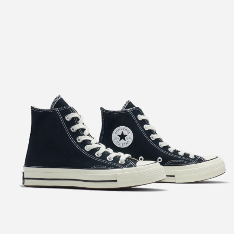 Jual Sepatu Sneakers Converse Chuck Taylor All Star 70 Hi Black Egret Original 162050C - hoopspoint.com