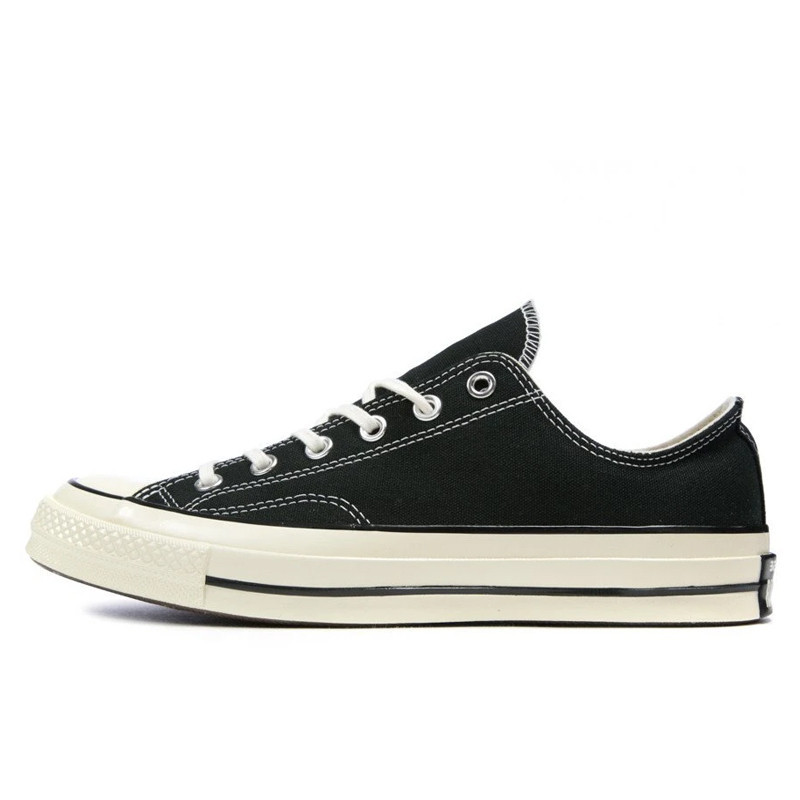 Beli Sepatu Sneakers Converse Chuck 70 Ox Low Top Black Egret Original 162058C