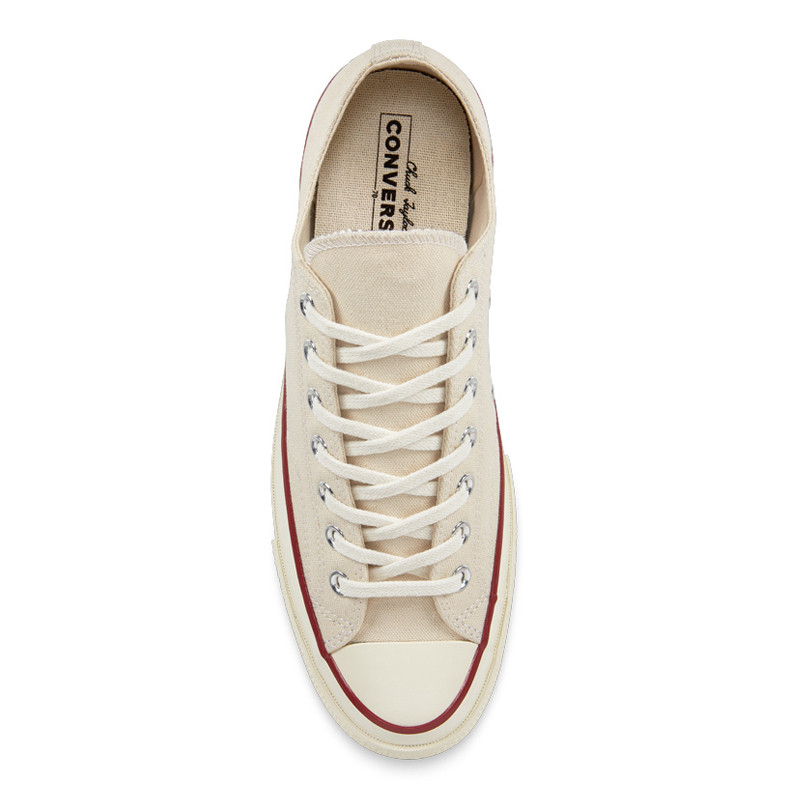 Jual Sepatu Sneakers Converse Chuck 70 Ox Low Top Parchment Original 162062C - hoopspoint.com