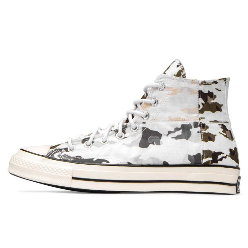 Jual Sepatu Sneakers Converse Chuck 70 High Blocked Camo White Original 165913C - hoopspoint.com