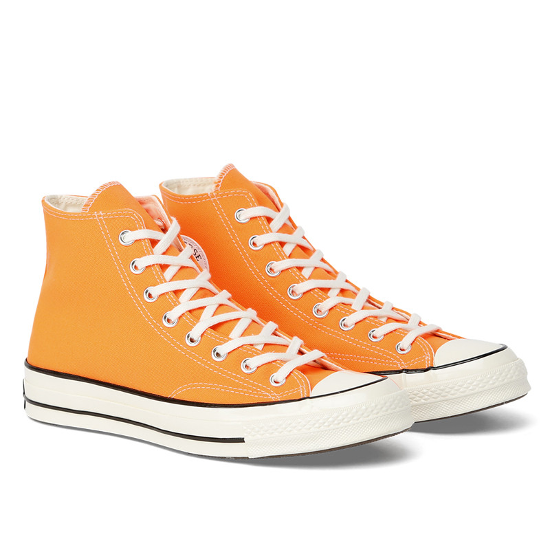 Jual Sepatu Sneakers Converse Chuck Taylor All Star 70 Vintage Canvas Hi Total Orange Original 167700C - hoopspoint.com