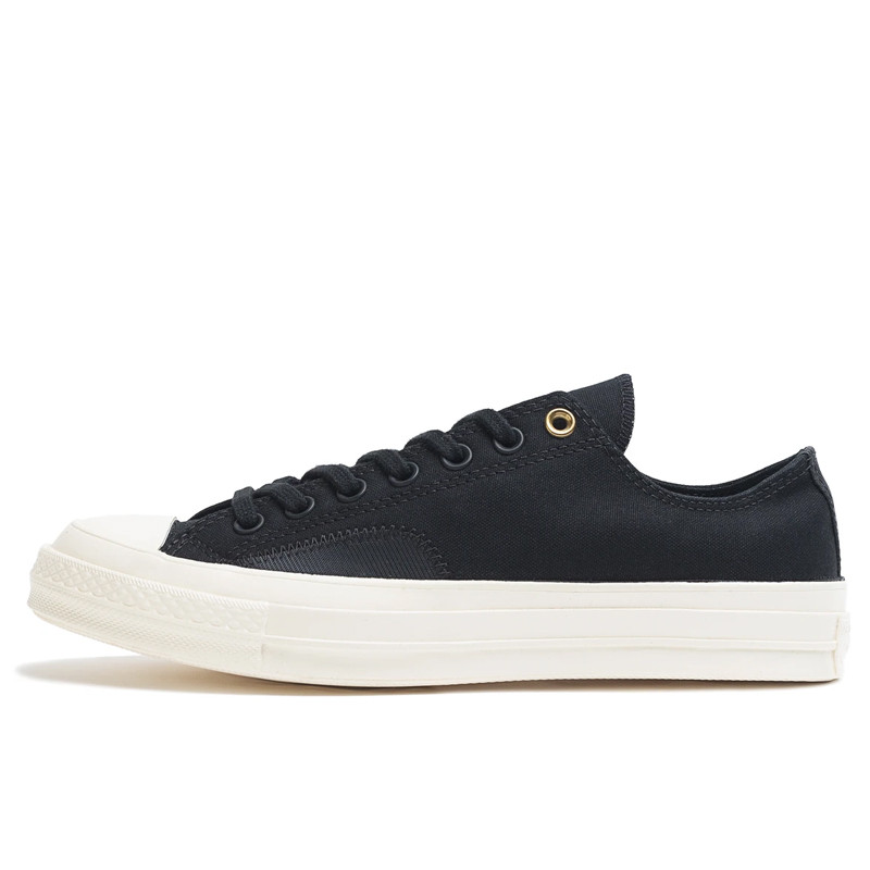 Jual Sepatu Sneakers Converse Chuck Taylor 70 Clean N Preme Ox Black Egret Original 167819C - hoopspoint.com