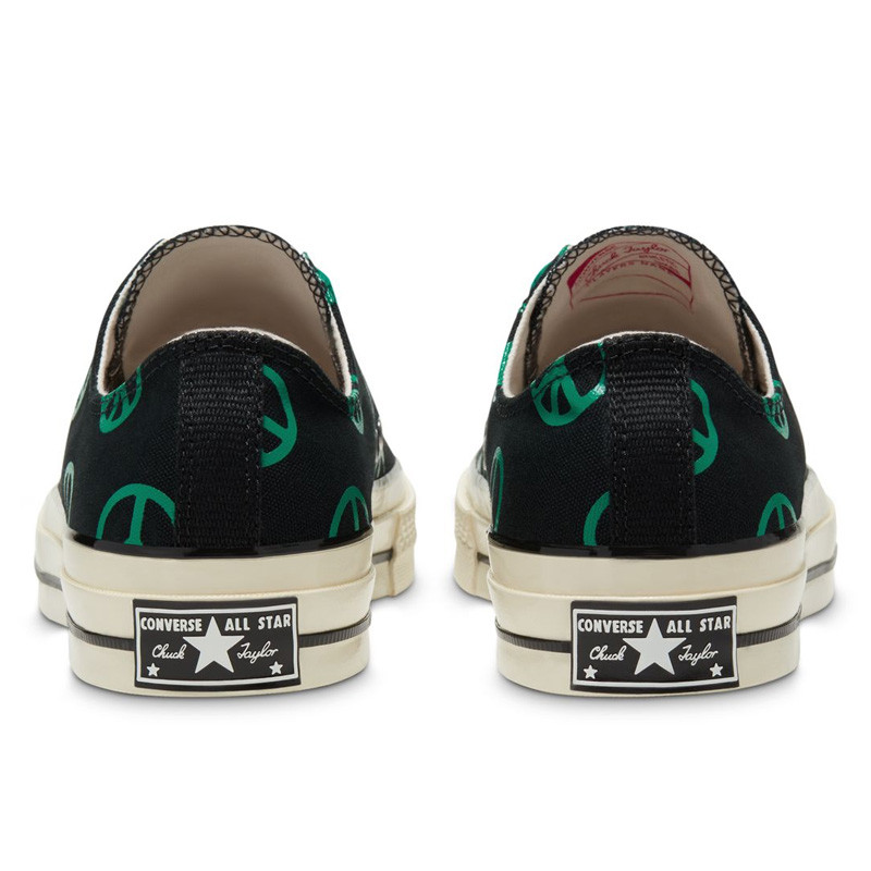 Jual Sepatu Sneakers Converse Unleash Peace Chuck 70 Black Original 167915C - hoopspoint.com