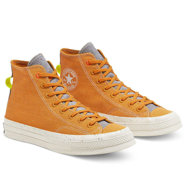 Jual Sepatu Sneakers Converse Renew Chuck 70 High Top Saffron Yellow Original 168615C - hoopspoint.com