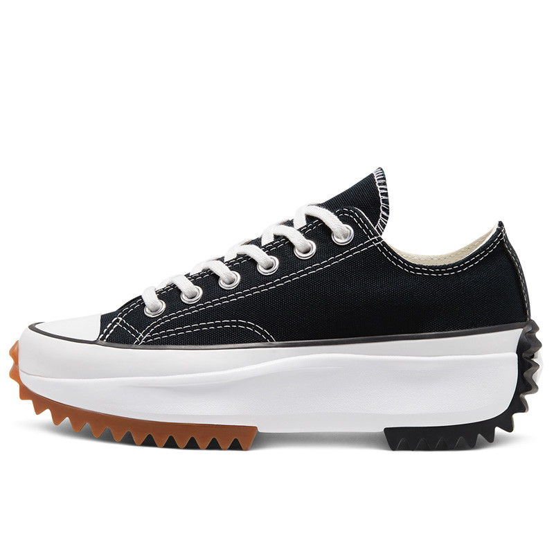 Jual Sepatu Sneakers Converse Run Star Hike Low Top Black Original 168816C - hoopspoint.com