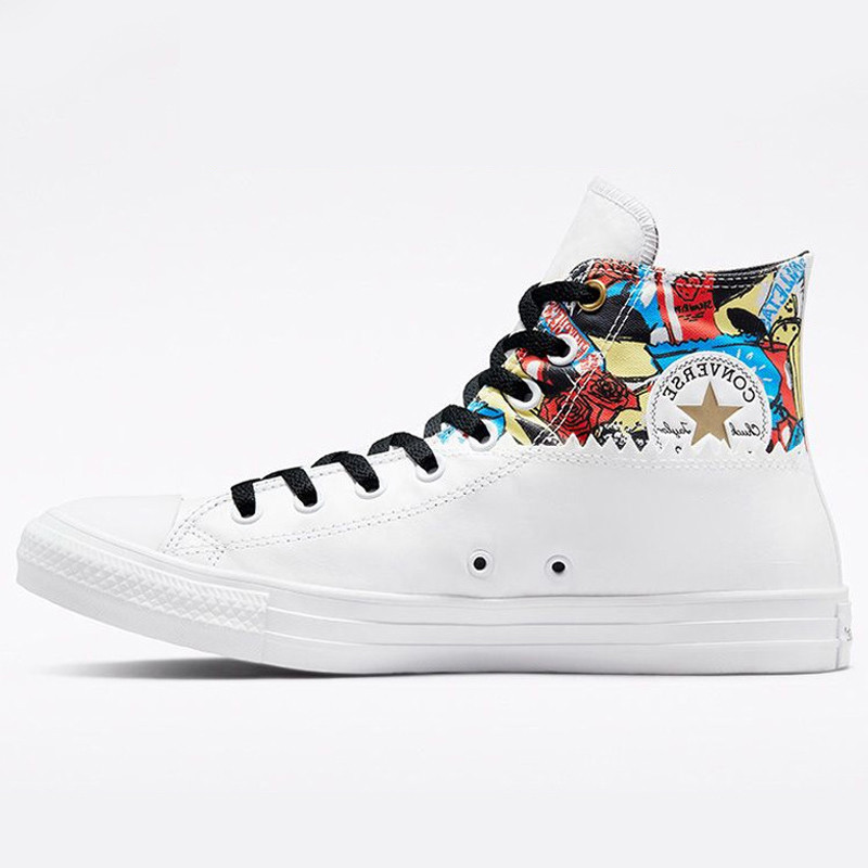 Jual Sepatu Sneakers Converse Mi Gente Chuck Taylor All Star High Top White Original 171494C - hoopspoint.com