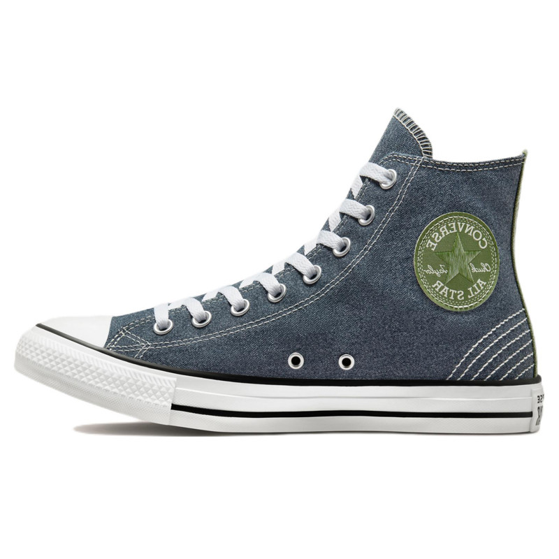 Beli Sepatu Sneakers Converse Chuck Taylor All Star Stitched Recycled Canvas Blue Original 172821C